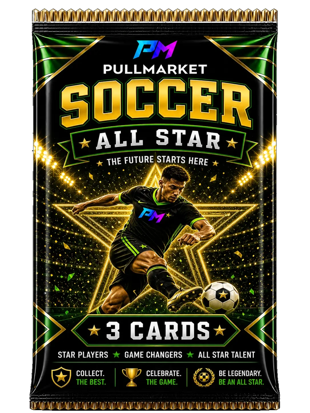 Soccer All-Star - 3 Cards artwork